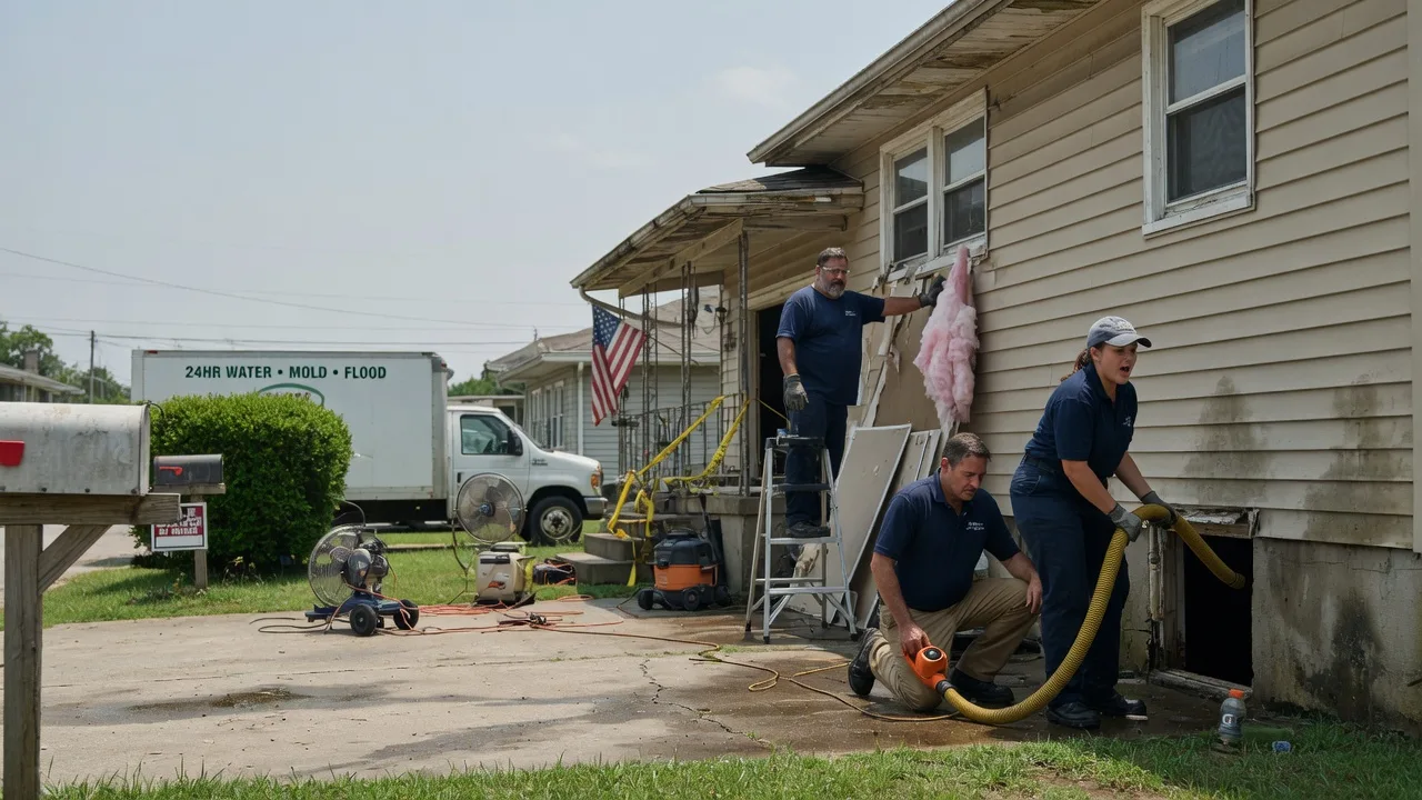 Water Damage Repair in Patterson, AR near me